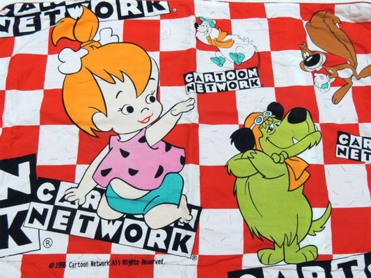 カートゥーン ネットワーク ハンナバーベラ・ペブルス・アメコミ・キャラクター・ピロケース・枕カバー 原始家族フリントストーン