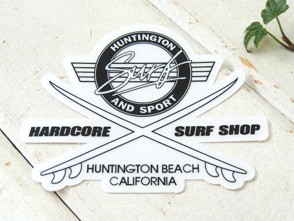 【ハンティントン サーフ&スポーツ】HSS・サーフショップ・カリフォルニア・ハードコア・ステッカー