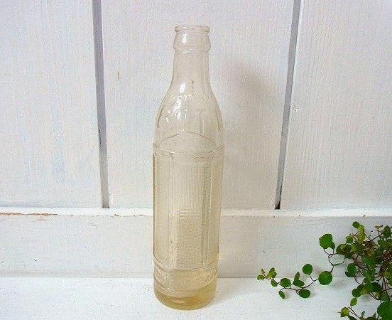 【BIG　BOTL】ヴィンテージ・ガラスボトル/空き瓶/ビン　USA