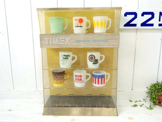 【TIMEX】タイメックス・4段式・ヴィンテージ・店頭用ディスプレイケース/ショーケース