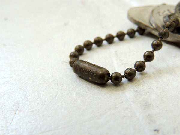 【エッソ・ESSO】TIGER・アドバタイジング・ヴィンテージ・キーホルダー・USA鍵2本・KEY