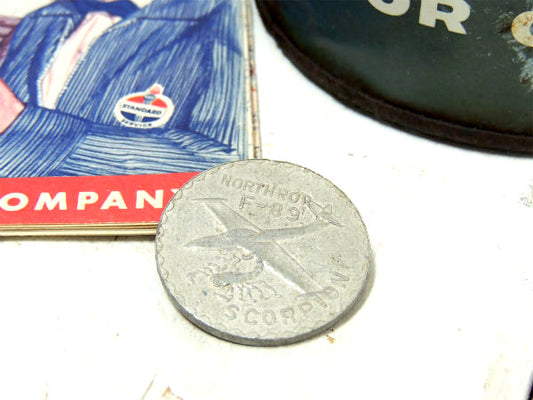 【Northrop・F-89】1950s・戦闘機・ヴィンテージ・ミリタリー・コイン・US