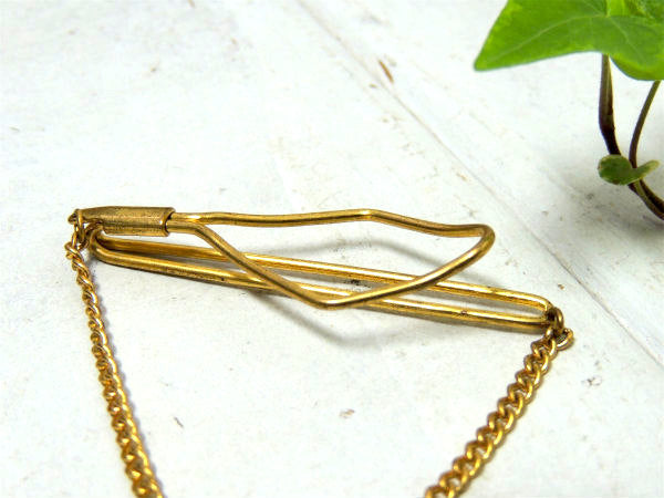 【1940年代・US Navy・ミリタリー】ヴィンテージ・タイピン・ゴールド・紳士小物