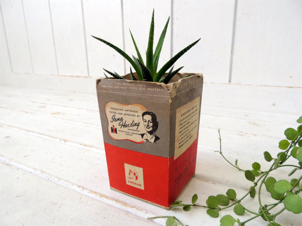 VAPOCAN  パッケージ 紙製 50's ヴィンテージ フリーザーコンテナ 保存容器 USA