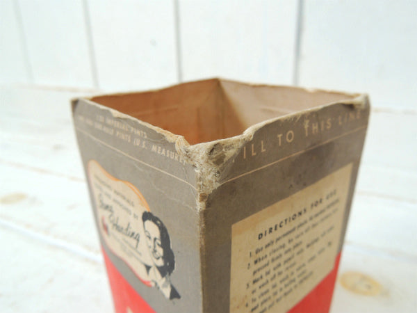 VAPOCAN  パッケージ 紙製 50's ヴィンテージ フリーザーコンテナ 保存容器 USA