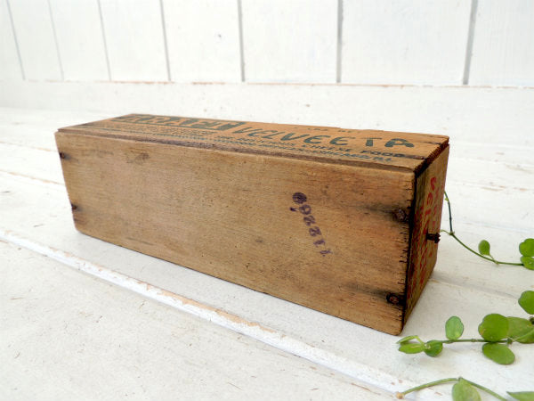 【KRAFT/VELVEETA】クラフト社①アンティーク・チーズボックス・木箱・USA・キッチン雑貨