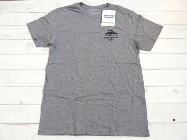 【Patagonia】パタゴニア・カーディフ限定・グレー色・Tシャツ&ステッカー1枚付き/Mサイズ