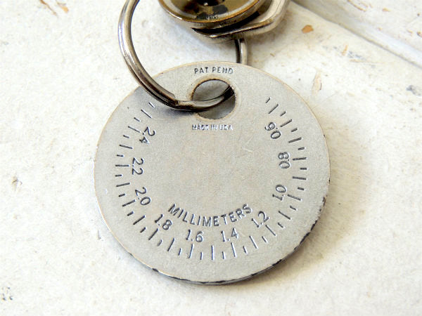 Cal-Van TOOLES・工具 ビンテージ・キーホルダー・プラグギャップツール・US 鍵2本付き