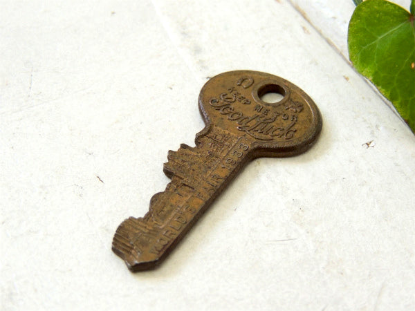 【1933y・Good Luck】シカゴ万国博記念・アンティーク・鍵・キー・USA・アクセサリー