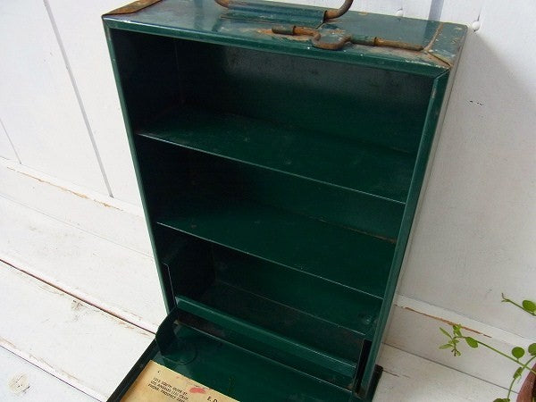 【FIRST AID】ファーストエイド・ヴィンテージ・救急箱/メディスンキャビネット/飾り棚　USA