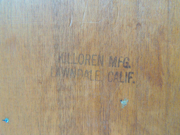 KILLOREN MFG カリフォルニア・引き出し・ヴィンテージ・壁掛け ウッドボックス 木箱