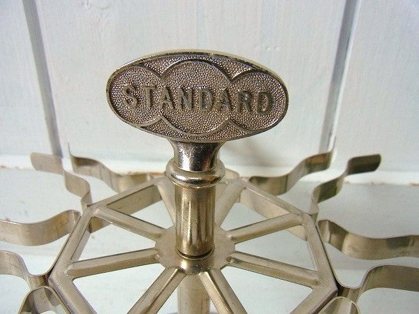 【STANDARD】スチール製・アンティーク・スタンプホルダー　USA