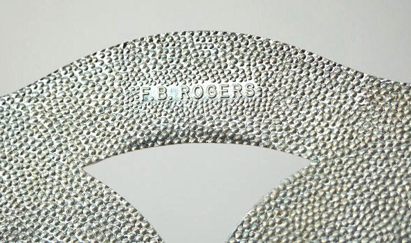 フクロウ・FB ROGERS・シルバープレート製・60'sヴィンテージ・トリベット・鍋敷き USA