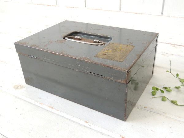 ニューヨーク ASCO NEW YORK USA 工業系・ヴィンテージ・メタル製・ボックス・ケース