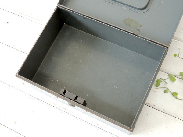 ニューヨーク ASCO NEW YORK USA 工業系・ヴィンテージ・メタル製・ボックス・ケース