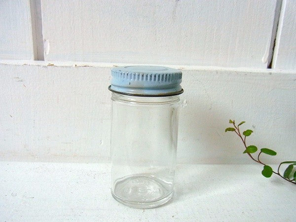 とっても小さなヴィンテージ・保存ビン/ガラス容器　USA