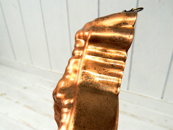 Tagus ポルトガル・銅製・ロブスター・ヴィンテージ・モールド・菓子型・壁飾り