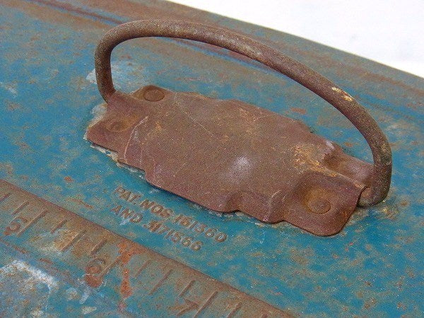 メジャー付き・3段式・ヴィンテージ・ツールボックス/工具箱 USA