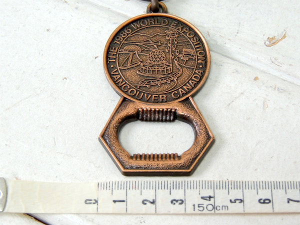 【1986's・エキスポ】カナダ・バンクーバー・栓抜き・ヴィンテージ・デッドストック・キーホルダー