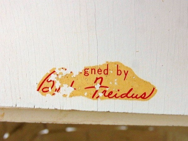 US アイボリー 木製・アンティーク・バスケット・ウッドバスケット カゴバッグ USA