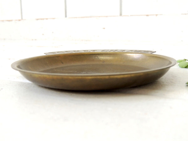 【POCKET CHANGE】USA・真鍮製・アンティーク・ポケットチェンジ・トレイ/マネートレイ