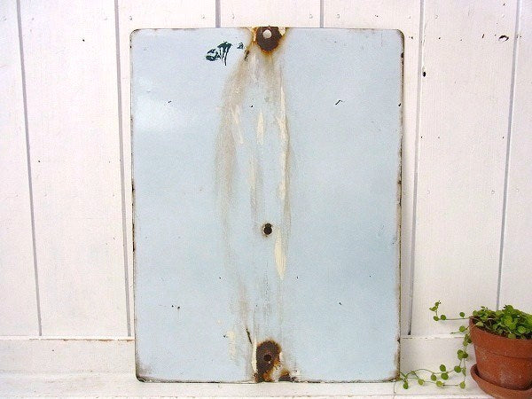 【PARKING】USA!道路標識・ホーロー製・ヴィンテージ・サイン/看板 I