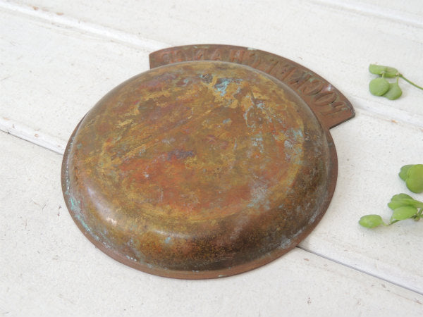 【POCKET CHANGE】銅製・アンティーク・ポケットチェンジ・トレイ/マネートレイ USA