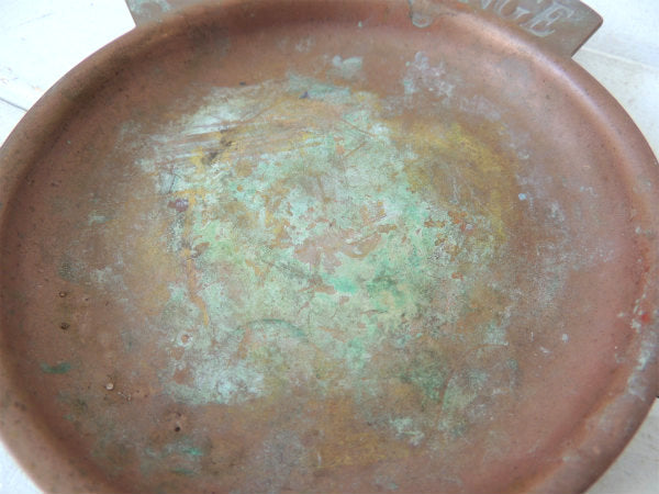 【POCKET CHANGE】銅製・アンティーク・ポケットチェンジ・トレイ/マネートレイ USA