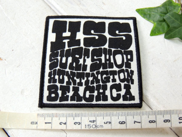 【ハンティントン サーフ&スポーツ】HSS・ハンティントン・サーフショップ・アイロンワッペン