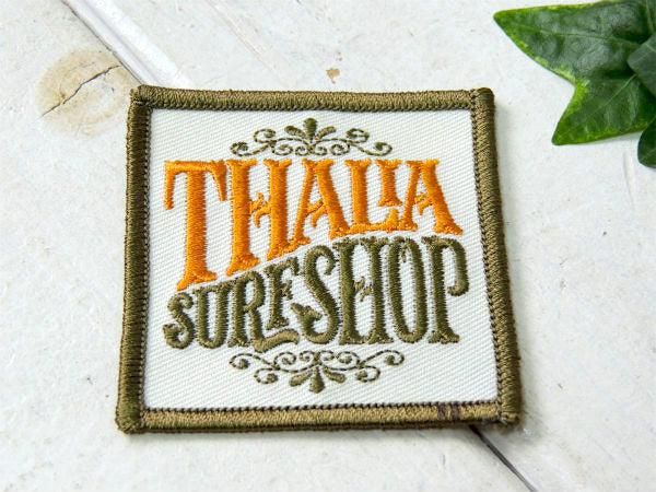 【タリアサーフ】THALIA・サーフショップ・カリフォルニア・ラグナビーチ・アイロンワッペン