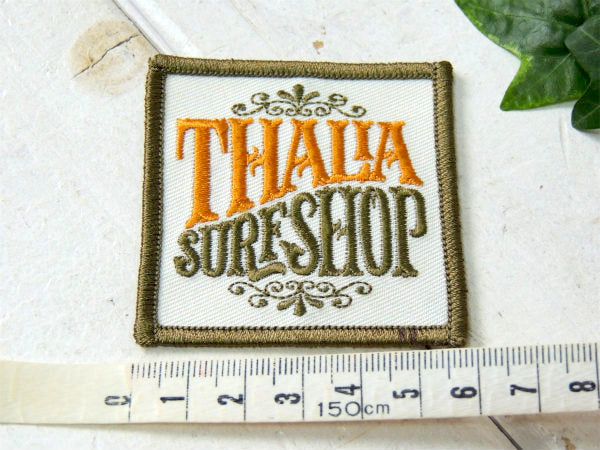 【タリアサーフ】THALIA・サーフショップ・カリフォルニア・ラグナビーチ・アイロンワッペン