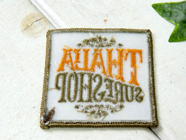 【タリアサーフ】THALIA・サーフショップ・カリフォルニア・ラグナビーチ・アイロンワッペン