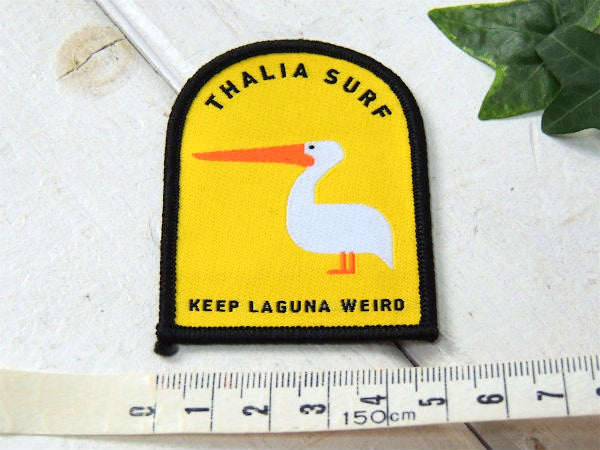 【タリアサーフ】THALIA・サーフショップ・カリフォルニア・ラグナビーチ・ペリカン柄・ワッペン
