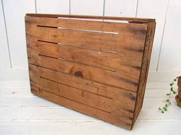 【CHINCHIOLO FRUIT】木製・ヴィンテージ・ウッドボックス/木箱/フルーツ木箱 USA