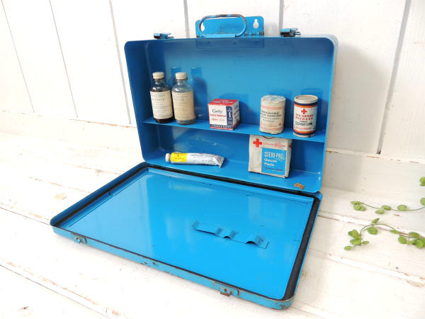 【First Aid Kit 50】ビンテージ・救急箱/メディスンキャビネット/飾り棚