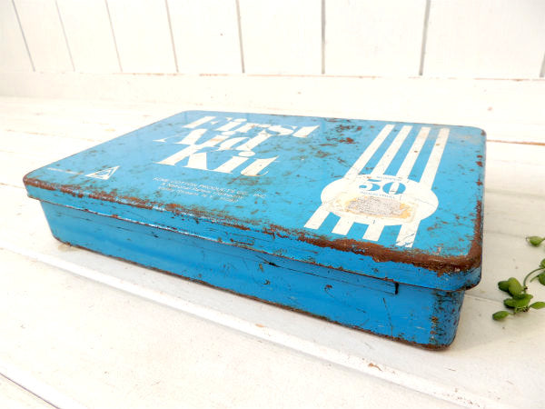 【First Aid Kit 50】ビンテージ・救急箱/メディスンキャビネット/飾り棚