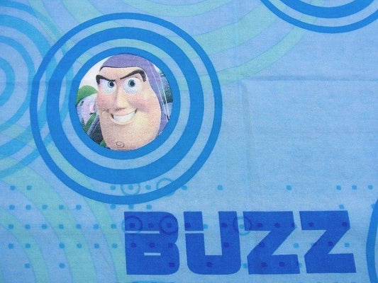 【トイストーリー】バズ&ウッディ&レックス&ブルズアイ・ユーズドシーツ(フラット)