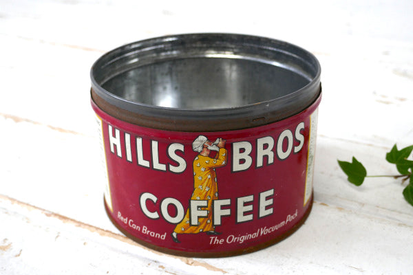 1878s HILLS BROS  ヒルスコーヒー ブリキ製 ビンテージ コーヒー缶 ティン USA