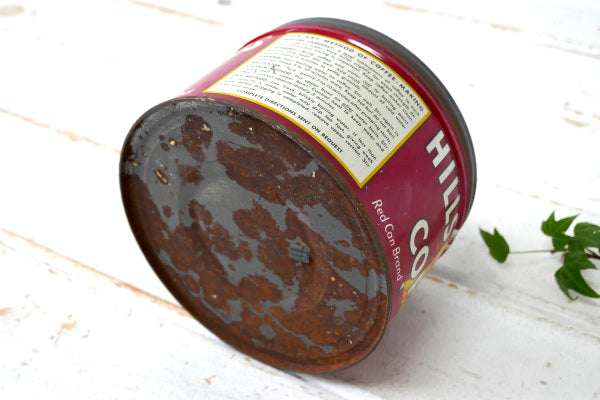 1878s HILLS BROS  ヒルスコーヒー ブリキ製 ビンテージ コーヒー缶 ティン USA