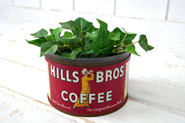 1878s HILLS BROS  ヒルスコーヒー ブリキ製 ビンテージ コーヒー缶 ティン USA
