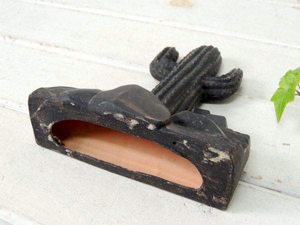 アリゾナ州・セラミック製・サボテン・ヴィンテージ・置物 オブジェ インテリア USA