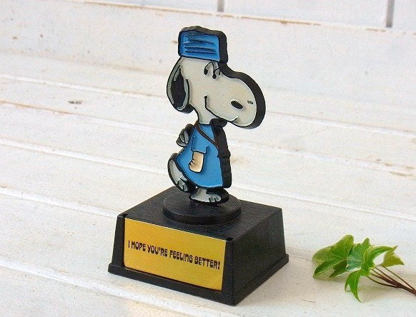スヌーピー SNOOPY・AVIVA社・70's・ヴィンテージ・トロフィー・小物・オブジェ