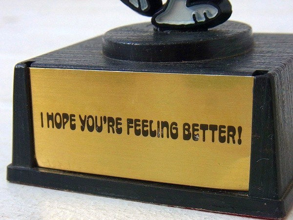 スヌーピー SNOOPY・AVIVA社・70's・ヴィンテージ・トロフィー・小物・オブジェ