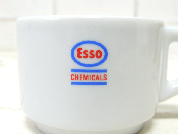【ESSO】エッソ・オランダ製・セラミック・アドバタイジング・ビンテージ・マグカップ・コーヒーカップ