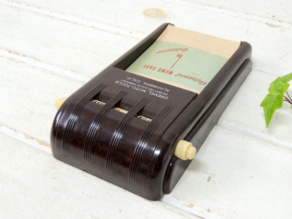 【AUTOPOINT】デッドストック・ノベルティ・ヴィンテージ・デスクカレンダー&メモホルダー