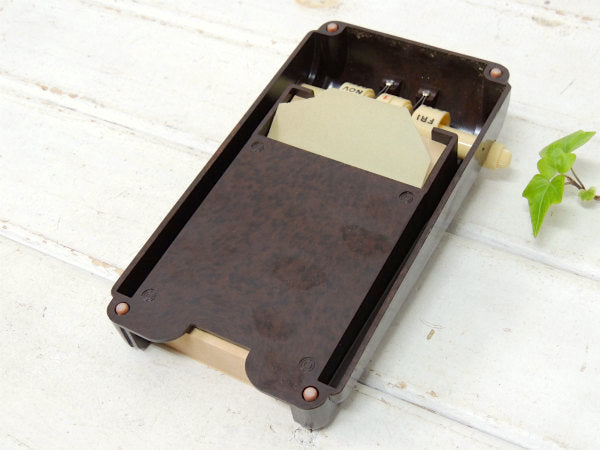 【AUTOPOINT】デッドストック・ノベルティ・ヴィンテージ・デスクカレンダー&メモホルダー