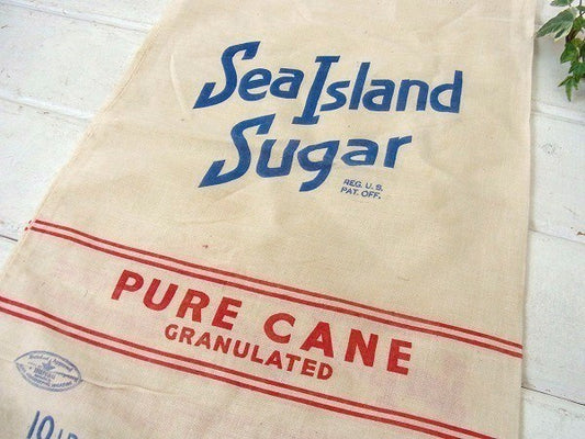 【Sea Island Sugar】デッドストック・ヴィンテージ・シュガーサック/布袋 USA