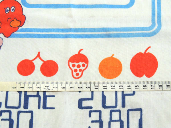 【パックマン】PAC-MAN・ゲーム・80'sヴィンテージ・ユーズドシーツ(ボックスタイプ) USA