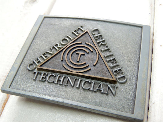 CHEVROLET シボレー 1970 アドバタイジング・アメ車・ヴィンテージ・バックル・アメリカン