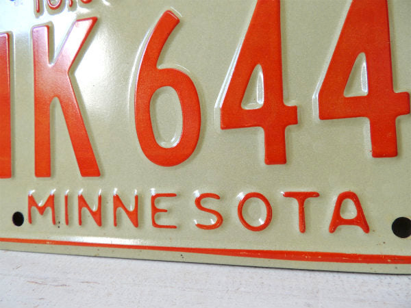 MINESOTA ミネソタ州 ヴィンテージ ナンバープレート カーライセンスプレート USA アメ車